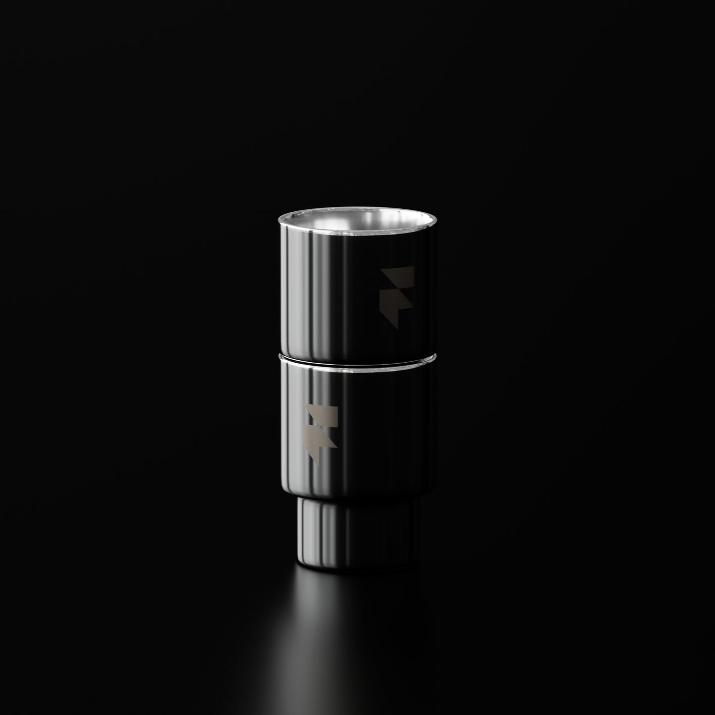 Chrome Mug Set